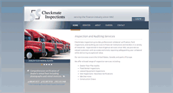 Desktop Screenshot of checkmateinspections.com